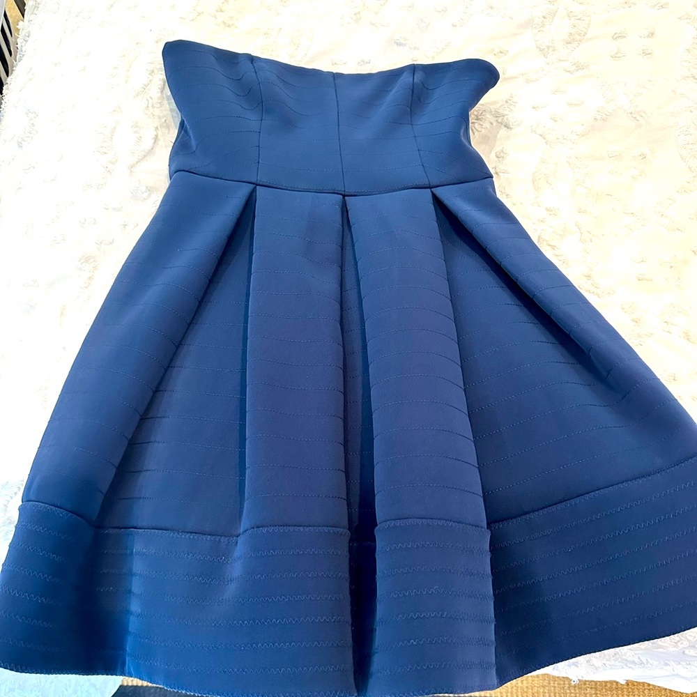 Halston Heritage Navy Dress. Formal.